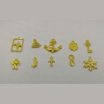 Breloques métal motif ange lot de 10 pièces
